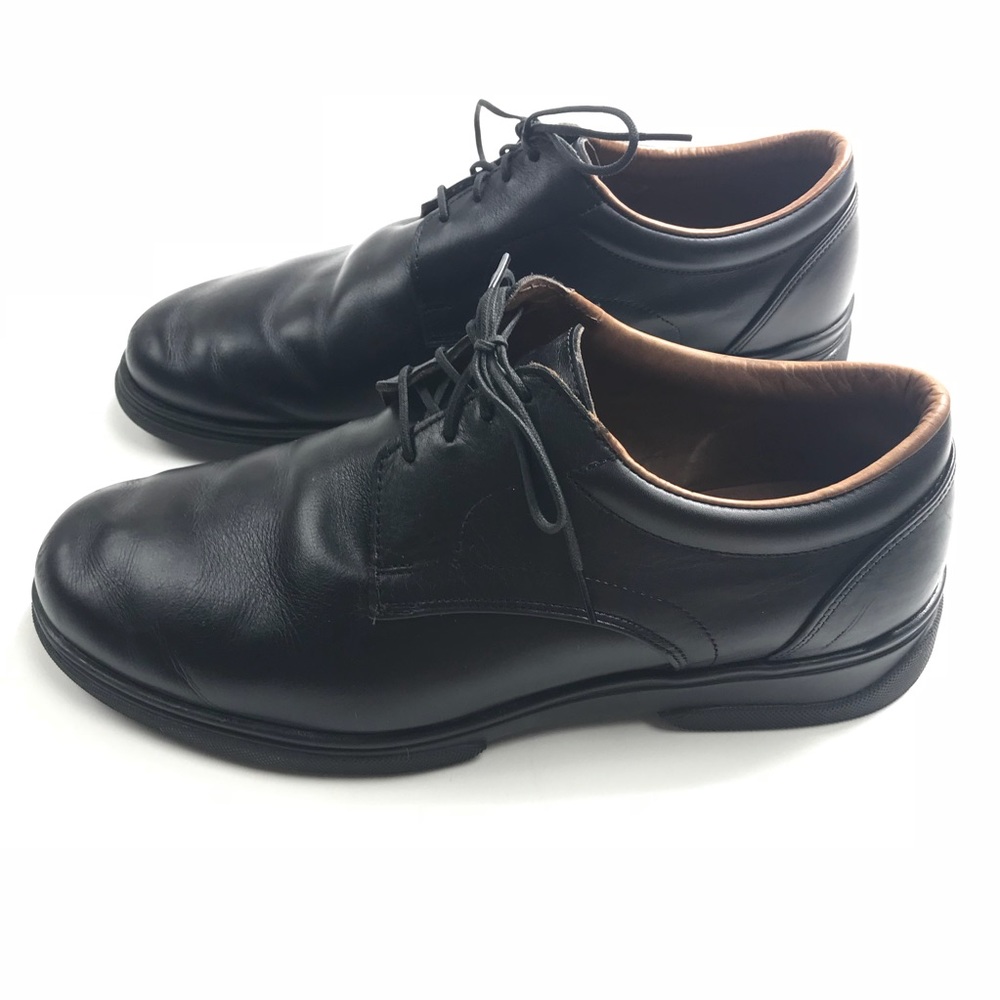 Allen Edmonds Commuter Black Leather Oxfords Shoes